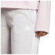 Adidas Γυναικείο παντελόνι φόρμας Essentials 3-Stripes Fleece Slim Pants